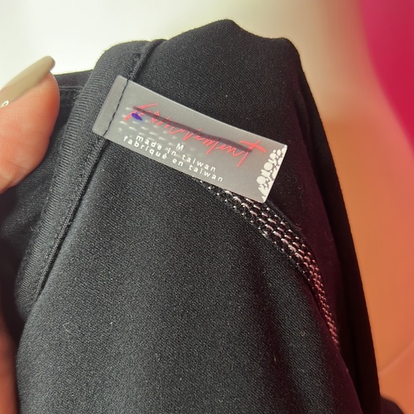 Free People hooded reflective top black size medium and small - Picture 6 of 6